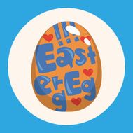 easter egg theme elements background eps10 N11