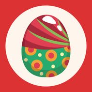 easter egg theme elements background eps10 N12