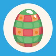easter egg theme elements background eps10 N13