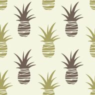 Seamless pattern with pineapples N20