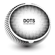Abstract Halftone sphere N2