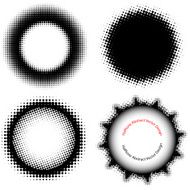 Abstract Halftone backgrounds N3