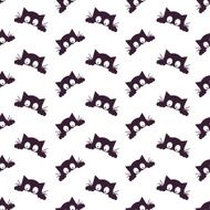Happy Halloween Background Seamless pattern Vector illustration Collection of seamless N14
