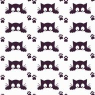 Happy Halloween Background Seamless pattern Vector illustration Collection of seamless N17