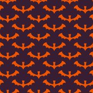 Happy Halloween Background Seamless pattern Vector illustration Collection of seamless N20