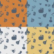 Autumn seamless pattern N65