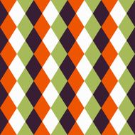 Happy Halloween Background Seamless pattern Vector illustration Collection of seamless N25