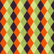 Happy Halloween Background Seamless pattern Vector illustration Collection of seamless N26