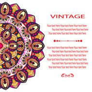 invitation mandala card2 N6