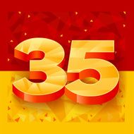 The pattern of numbers for use in banner ads N15
