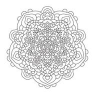 Mandala is a circular symmetric pattern