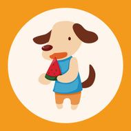 animal summer cartoon theme elements N13
