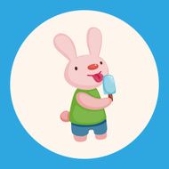 animal summer cartoon theme elements N14