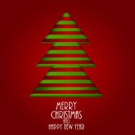 Abstract Christmas and New Year Background Vector Illustration N32