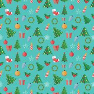 Abstract Christmas and New Year Background Vector Illustration N37