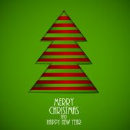 Abstract Christmas and New Year Background Vector Illustration N80