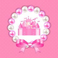 Little Princess Background Vector Illustration N6