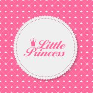 Princess Background with Castle Vector Illustration N3