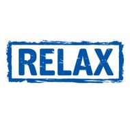 Vector grunge stamp RELAX