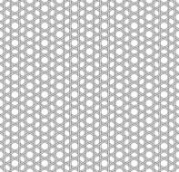 Black and white geometric seamless pattern with weave style N2