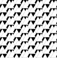 Black and white geometric seamless pattern N35