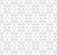 Black and white geometric seamless pattern N41