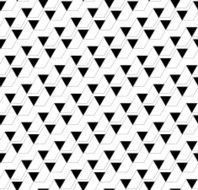 Black and white geometric seamless pattern N52