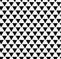 Black and white geometric seamless pattern N64