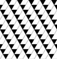 Black and white geometric seamless pattern N69