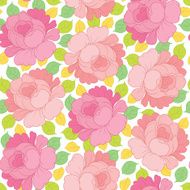 Hand drawing vector floral seamless pattern N2
