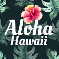 Vector illustration with tropical leaves N10