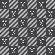 Lumberjack vector plaid pattern with axes N4