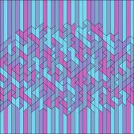 Abstract geometric background Mosaic Vector illustration N6