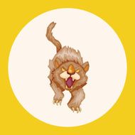 animal cartoon theme elements N54