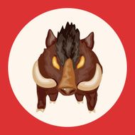 animal cartoon theme elements N56