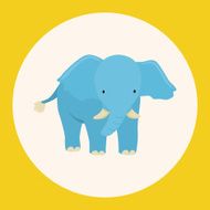 animal elephant cartoon theme elements N3