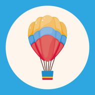 style hot air balloon theme elements N18