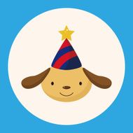 animal dog cartoon theme elements N6