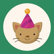 animal cat cartoon theme elements N3