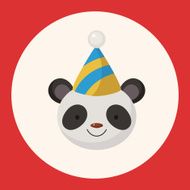 animal panda cartoon theme elements N3