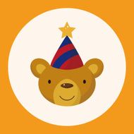 animal bear cartoon theme elements N3