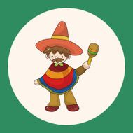 Mexican theme elements N22