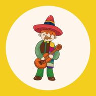 Mexican theme elements N23