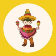 Mexican theme elements N25
