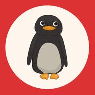 animal penguin cartoon theme elements