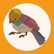 bird cartoon theme elements vector eps N2