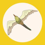 bird cartoon theme elements vector eps N3