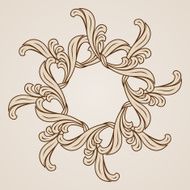 Floral Pattern N713