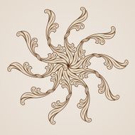 Floral Pattern N715