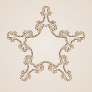 Floral Pattern N716
